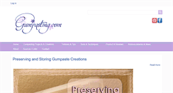 Desktop Screenshot of gumpasting.com